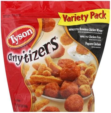 Tyson Variety Pack Chicken - 3 ea, Nutrition Information | Innit