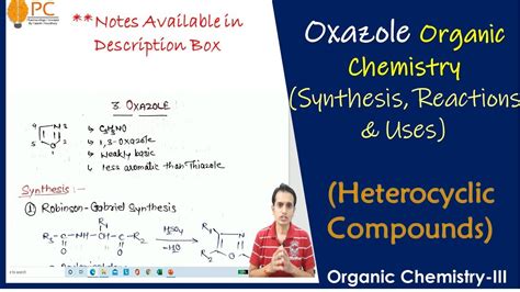 Oxazole Organic Chemistry Synthesis Chemical Reactions And Medicinal