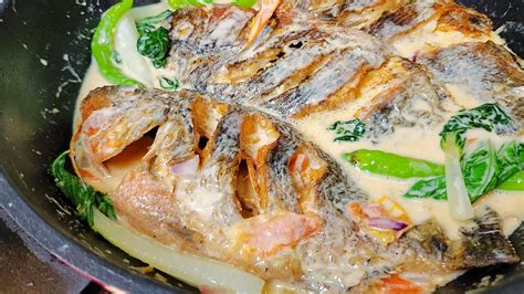 Ginataang Tilapia With Pechay Recipe YouTube