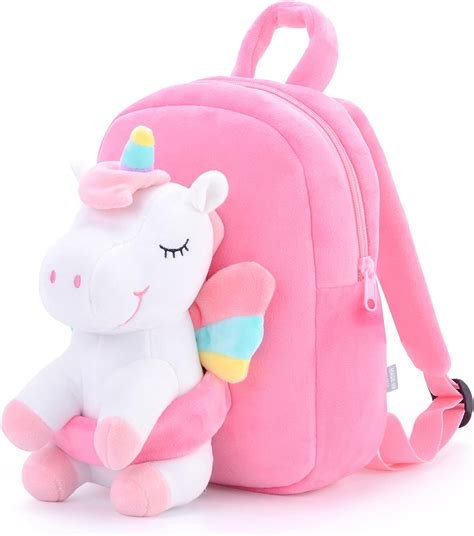 Gloveleya Unicorn Plush Backpack For Girls White India Ubuy