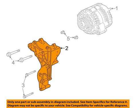 Gm Oem Alternator Bracket Ebay