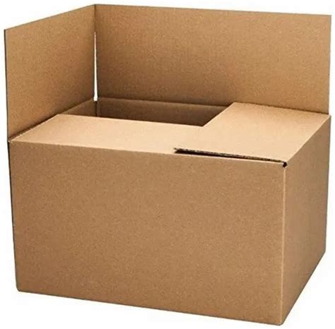 Rectangle Brown Oil Corrugated Box Box Capacity 6 10 Kg At ₹ 15 Piece