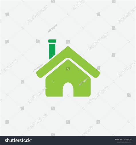 Simple Abstract Home Logo Design Stock Vector (Royalty Free) 2190576159 | Shutterstock