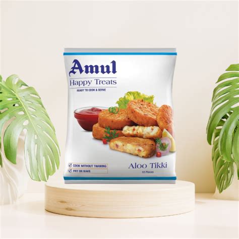 Amul Happy Treats Aloo Tikki Banas Dairy