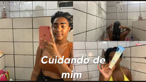 Vlog voltei pra casa fiz sobrancelha lavei o hair depilação