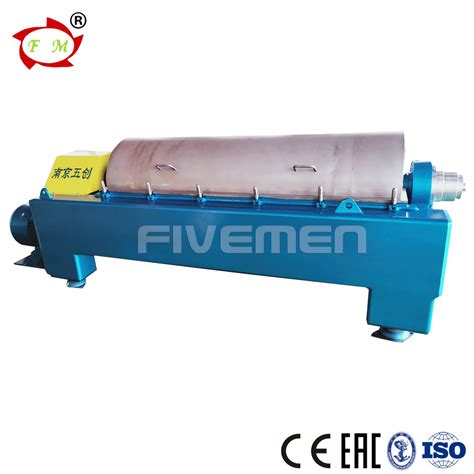 Phase Separator For Brewery Yeast Recovery China Decanter