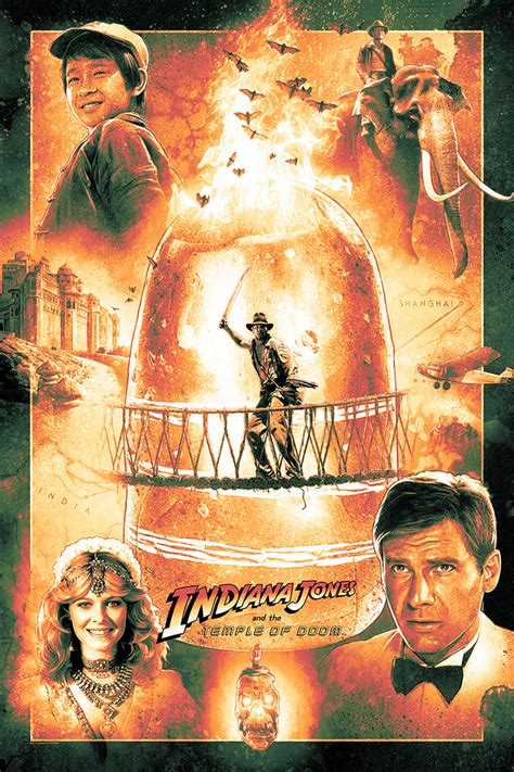 Indiana Jones And The Temple Of Doom Movie Poster