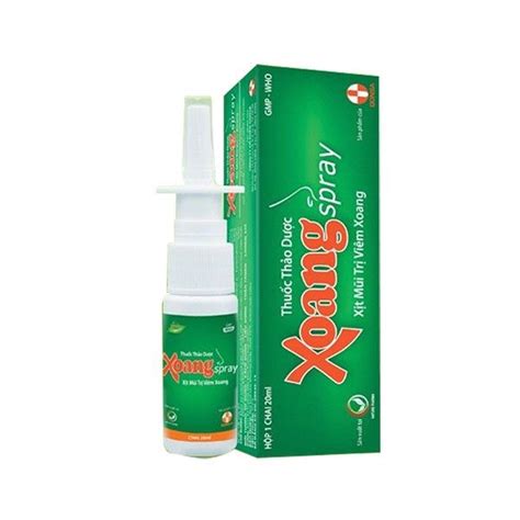 Thuốc Xịt Mũi Trị Viêm Mũi Xoang Xoang Spray Hộp 1 Chai 50ml