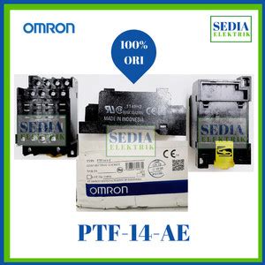 Jual New Socket Relay Omron LY4 PTF 14 AE PTF 14AE PTF 14AE PTF14AE