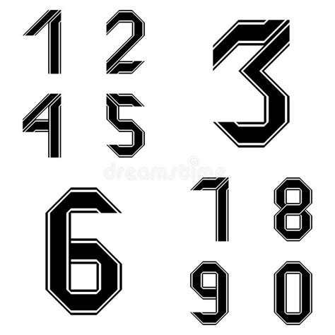 Sports Jersey Font Numbers Svg | canoeracing.org.uk