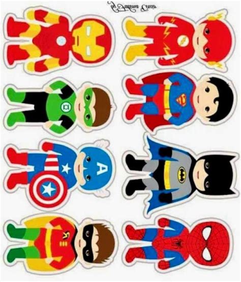 The Avengers Stickers Are All Different Colors And Sizes But One Is