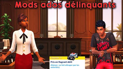 Mod Ados D Linquants Pour Les Sims Mod Sims