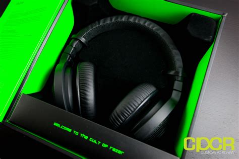 Review Razer Kraken 7 1 Surround Sound Gaming Headset Custom Pc Review