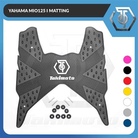 Takimoto Mio I Footboard Rubber Matting With Bolts For Yamaha M