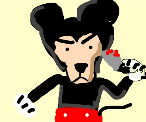 Evil Mickey Mouse - Drawception