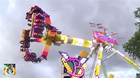 Manège Boomerang foire saint jean 2020 Amiens 80 YouTube