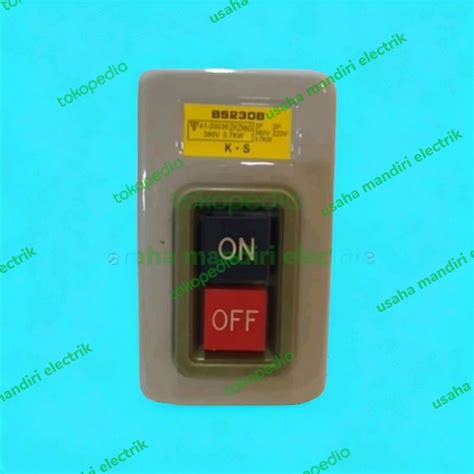 Jual Power Push Button Switch Bs B Phase V Kw Jakarta