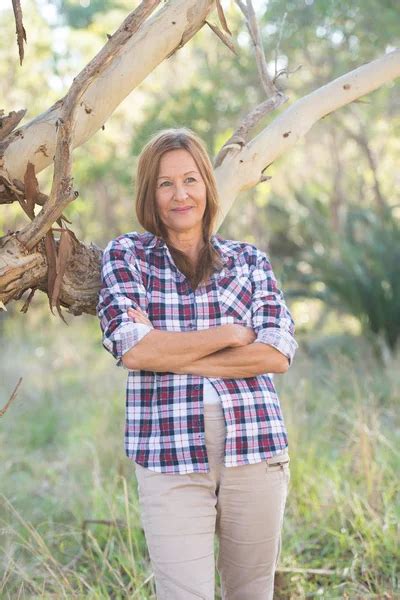 Portrait Attractive Mature Country Woman Stock Photo Roboriginal