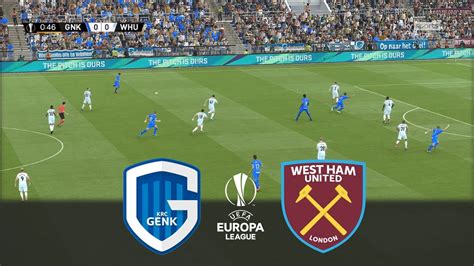 HIGHLIGHTS GENK V WEST HAM UEFA EUROPA LEAGUE 2021 22 Realistic