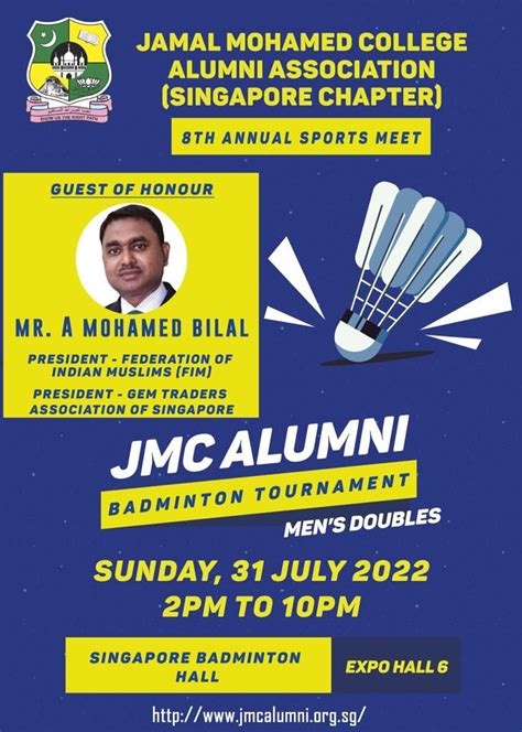 JMC Alumni 8th Annual Sports Meet | Jamal Mohamed College Alumni ...