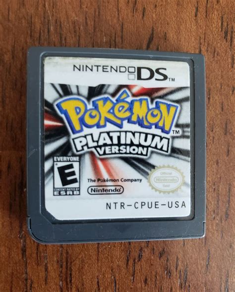 Pok Mon Platinum Version Value Gocollect Nintendo Ds Pokemon