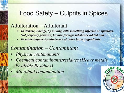 Food Safety And Traceability In Spices Ppt Download