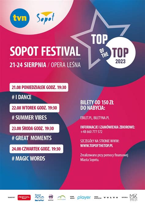 Top Of The Top Sopot Festival Kto Wyst Pi Prowadz Cy Tvn