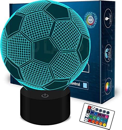 Zawaer Football Forme Lampe D Cadeau Foot Garcon Enfants Fille