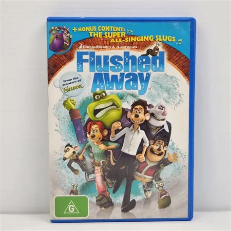 Flushed Away Dvd Movie Hugh Jackman Kate Winslet Comedy Adventure