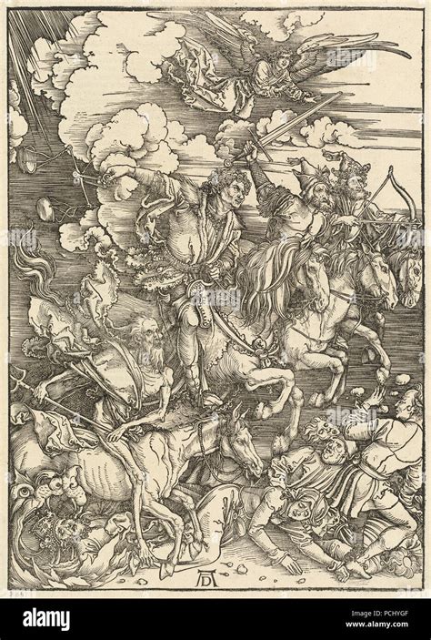 Albrecht Dürer - The Four Horsemen ( 2008.109.5 Stock Photo - Alamy