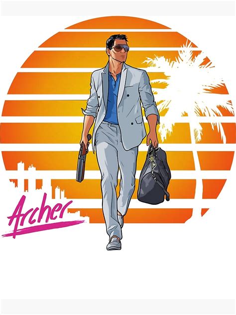 "Archer Vice Essential" Poster for Sale by carrydeep | Redbubble