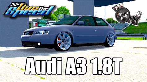 Live For Speed Audi A3 1 8 Turbo 1 5kg de pressão G27 mod YouTube