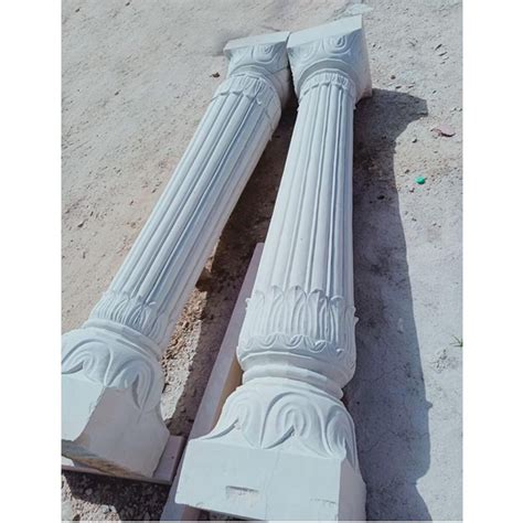 White Sandstone Pillar Size 18x3feet At Rs 18500 Piece In Dausa ID