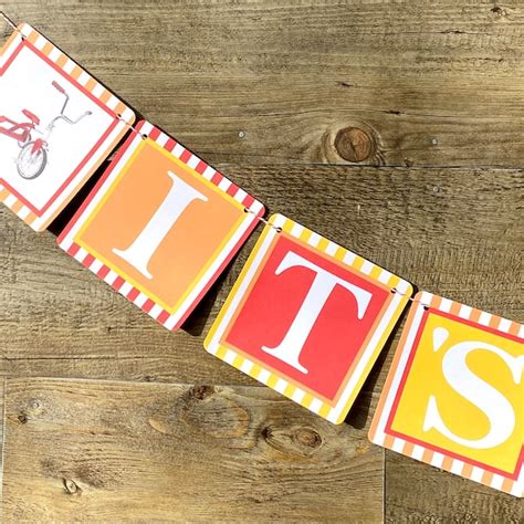 Tricycle Banner Etsy