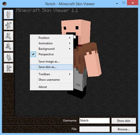 Minecraft Skin Viewer 1.2 (supports 1.8 skins!) - Minecraft Tools ...