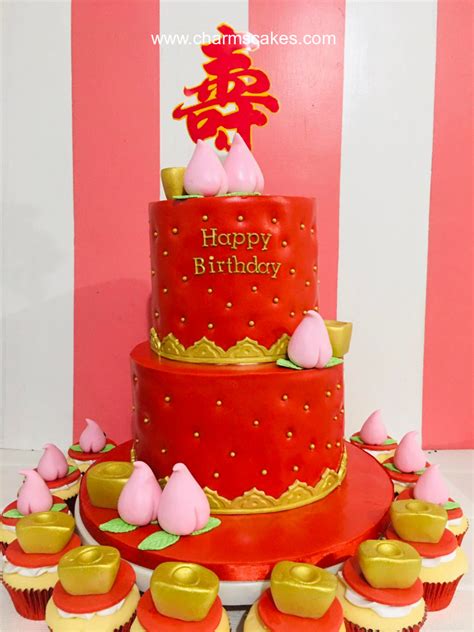 Angkong S Longevity Chinese Cake A Customize Chinese Cake