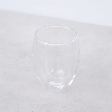 Opus One Double Wall Clear Glass Cup 350ml TKY 13535 Opus One Concept