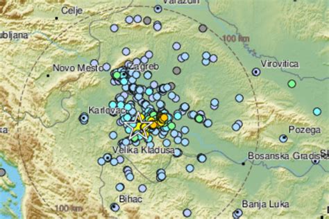 Potres Ja Ine Po Richteru Kod Petrinje Net Hr