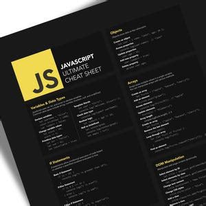 JavaScript Beginner Guide Checklist