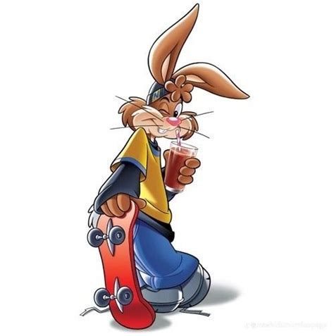 Nesquik Bunny Sketch | Cute Cartoon Drawing