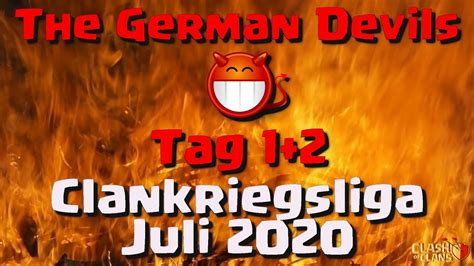 Andi Clasht CWL TGD Tag 1 Und 2 Im Juli 2020 Clash Of Clans