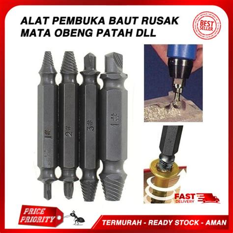 Jual Alat Buka Pembuka Baut Dol Rusak Mata Obeng Patah Speedout