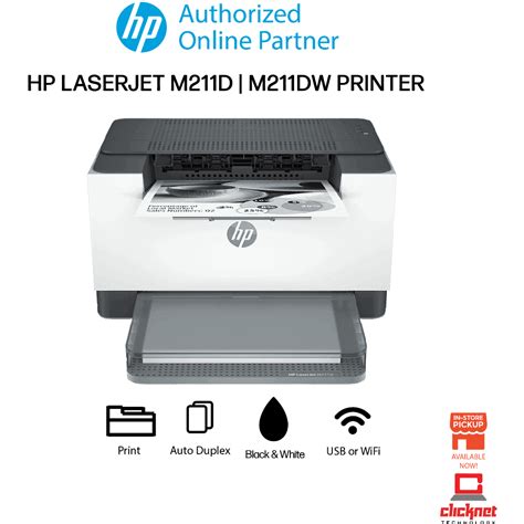 Hp Laserjet M211dm211dw Mono Laser Printer Auto Duplex Shopee Malaysia