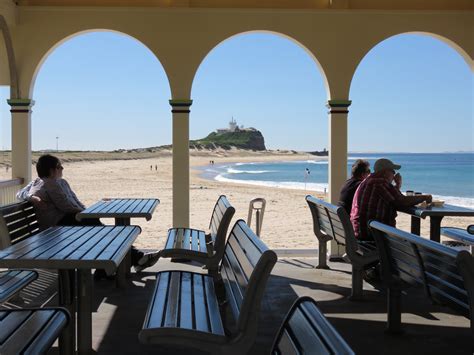 Landscape and Newcastle Beach, New South Wales, Australia image - Free ...