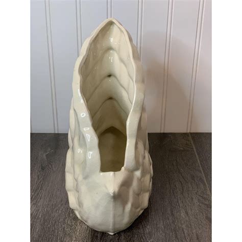 Vintage Large Ceramic Swan Planter Etsy