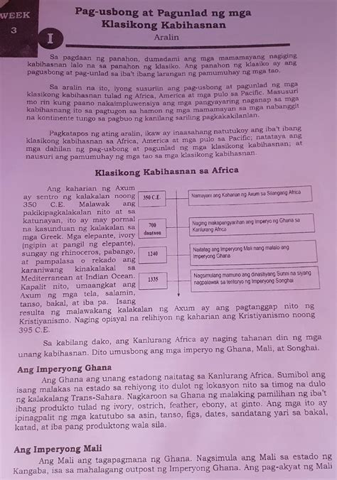 Gawain Sa Pagkatuto Bilang 8 Sagutin Ang Mga Sumusunod Na Pahayag