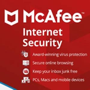 Comprar McAfee Internet Security 2022 CD Key Comparar Precios