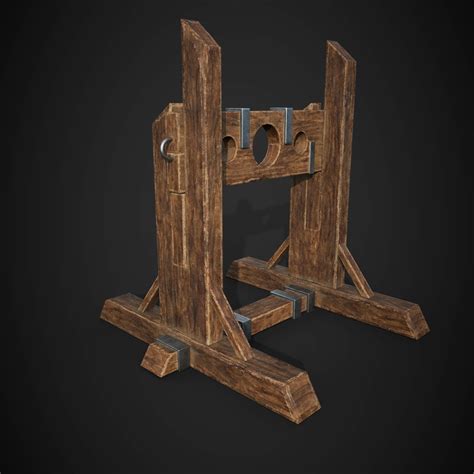 ArtStation - medieval pillory | Game Assets