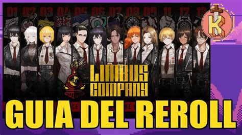 LIMBUS COMPANY GUIA DEL REROLL ES RAPIDISIMO YouTube