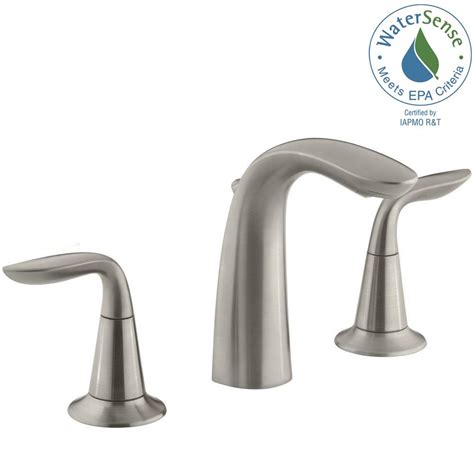 Kohler Refinia In Widespread Handle Bathroom Sink Faucet In